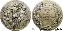 IV REPUBLIC Médaille, Flore, Offert par le général de Bénouville
