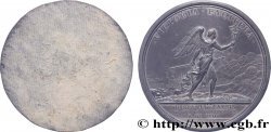 LOUIS XIV LE GRAND OU LE ROI SOLEIL Médaille, Bataille des dunes, tirage uniface du revers