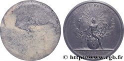 LOUIS XIV THE SUN KING Médaille, Le roi prend le gouvernement de l’État, tirage uniface du revers
