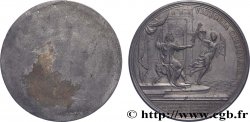 LOUIS XIV THE SUN KING Médaille, Les trois victoires (Fleurus, Beachy Head et Staffarde), tirage uniface du revers