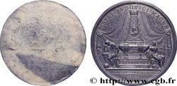 LOUIS XIV LE GRAND OU LE ROI SOLEIL Médaille, Mort de la reine mère, tirage uniface du revers
