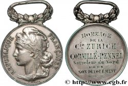 ASSURANCES Médaille, Hommage de la Compagnie Zurich XF