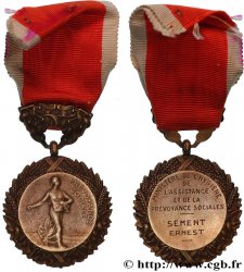 ASSURANCES Médaille, Ministère de l’hygiène, de l’assistance et de la prévoyance sociales XF