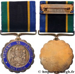 TANZANIA Médaille, Medal of the Republic, Civil XF