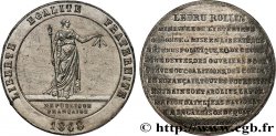 DEUXIÈME RÉPUBLIQUE Médaille, Ledru Rollin, ministre de l’intérieur SUP