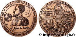 CINQUIÈME RÉPUBLIQUE Médaille, 5e centenaire de la naissance de Jean de Valette