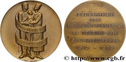 ASSURANCES Médaille, 50e anniversaire de la fédération des mutualités socialistes de Tournai