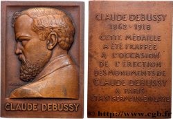 III REPUBLIC Plaquette, Claude Debussy