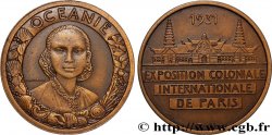 III REPUBLIC Médaille, Exposition Coloniale Internationale - Océanie