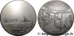 CINQUIÈME RÉPUBLIQUE Médaille, Paquebot Paris