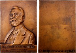 LES ASSURANCES Plaquette, Félix Poussineau, fondateur de la Mutualité Maternelle