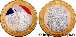 CINQUIÈME RÉPUBLIQUE Médaille, Les piliers de la République