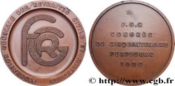INSURANCES Médaille, Congrès du cinquantenaire de la fédération générale des retraites civils et militaires