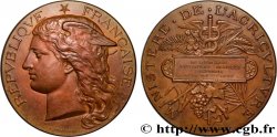 TROISIÈME RÉPUBLIQUE Médaille, Statistique agricole décennale