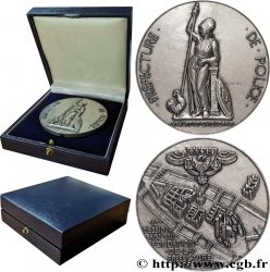 POLICE ET GENDARMERIE Médaille, Préfecture de police, refrappe