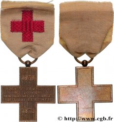 III REPUBLIC Médaille, Société française de secours aux blessés des armées de terre et de mer XF