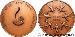 MÉDECINE - SOCIÉTÉS MÉDICALES - MÉDECINS/CHIRURGIENS - ASSISTANCE PUBLIQUE Médaille, Centenaire de la croix rouge française