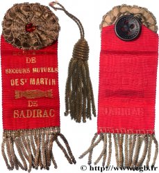 ASSURANCES Médaille, Société de secours mutuels de Saint Martin