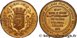 TROISIÈME RÉPUBLIQUE Médaille, Revue et départ de la 1ère légion de marine
