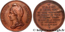 TROISIÈME RÉPUBLIQUE Médaille, Général Vinoy nommé Commandant en chef des armées de Paris