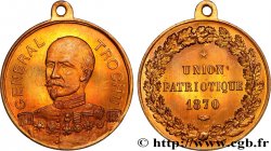 GUERRE DE 1870-1871 Médaille, Général Trochu, Union patriotique