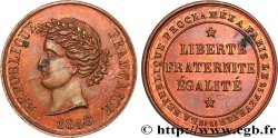 SECOND REPUBLIC Médaille, Proclamation de la République