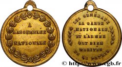 DEUXIÈME RÉPUBLIQUE Médaillette, à l’Assemblée Nationale SS/fVZ