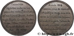 SECOND REPUBLIC Médaille, L’assemblée législative autorise les poursuites contre Ledru-Rollin
