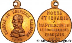 III REPUBLIC Médaillette, Honneur à Mac-Mahon