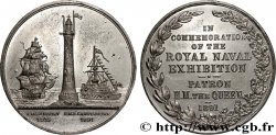 GRANDE BRETAGNE - VICTORIA Médaille, Royal naval exhibition TTB+
