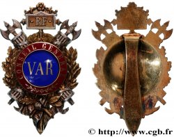 VILLES ET MAIRIES Insigne de fonction, Conseil Général du Var AU