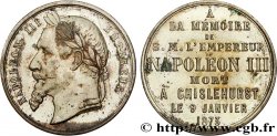 TROISIÈME RÉPUBLIQUE Médaille, A la mémoire de Napoléon III