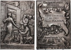 TERZA REPUBBLICA FRANCESE Plaque de récompense, Conservatoire National des Arts et Métiers, Conférences