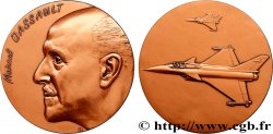 CINQUIÈME RÉPUBLIQUE Médaille, Marcel Dassault, refrappe
