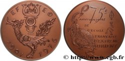 V REPUBLIC Médaille, 75e anniversaire de l’Ecole Française d’Extrême-Orient AU