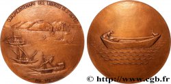 QUATRIÈME RÉPUBLIQUE Médaille, Quadricentenaire des libertés de Saint-Tropez