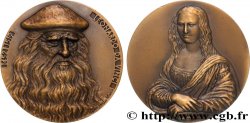 ARTISTS : ENGRAVORS, PAINTERS, SCULPTORS Médaille, Léonard de Vinci
