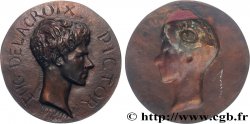 ARTISTES : GRAVEURS, PEINTRES, SCULPTEURS Médaille, Eugène Delacroix AU
