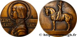 TROISIÈME RÉPUBLIQUE Médaille, Sainte Jeanne d’arc TTB
