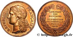 TROISIÈME RÉPUBLIQUE Médaille, Administration des monnaies