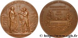 III REPUBLIC Médaille, Exposition Universelle, Cinquantenaire de la Caisse des Retraites
