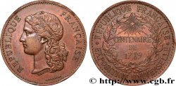 TROISIÈME RÉPUBLIQUE Médaille, Centenaire de 1789
