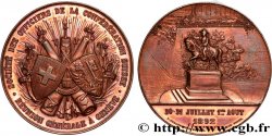 SWITZERLAND - HELVETIC CONFEDERATION Médaille, Société des officiers de la confédération suisse AU
