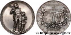SWITZERLAND - HELVETIC CONFEDERATION Médaille, Concours de tir, Guillaume Tell et son fils AU