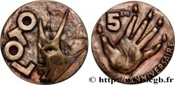 QUINTA REPUBBLICA FRANCESE Médaille, 5e anniversaire du LOTO, n°20