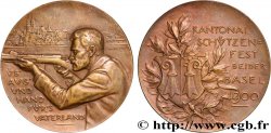 SWITZERLAND - CANTON OF BASEL Médaille, Festival cantonal de tir XF