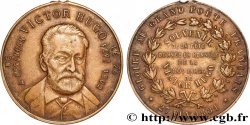 TROISIÈME RÉPUBLIQUE Médaillette, Souvenir de la fête, Victor Hugo