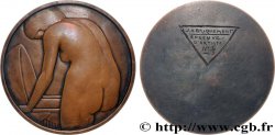 ARTISTES : GRAVEURS, PEINTRES, SCULPTEURS Médaille, Femme au berceau, Épreuve d’artiste n°1 TTB+