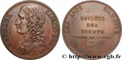 LUIGI XVIII Médaille, Société des Trente