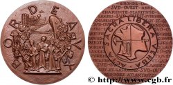 CINQUIÈME RÉPUBLIQUE Médaille, Bordeaux, journal sud- ouest
